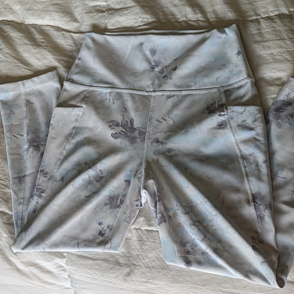 Reebok, brushed crop legging, medium